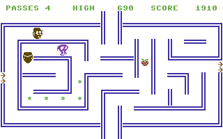 Hungry Horace screenshot 5 for Commodore 64
